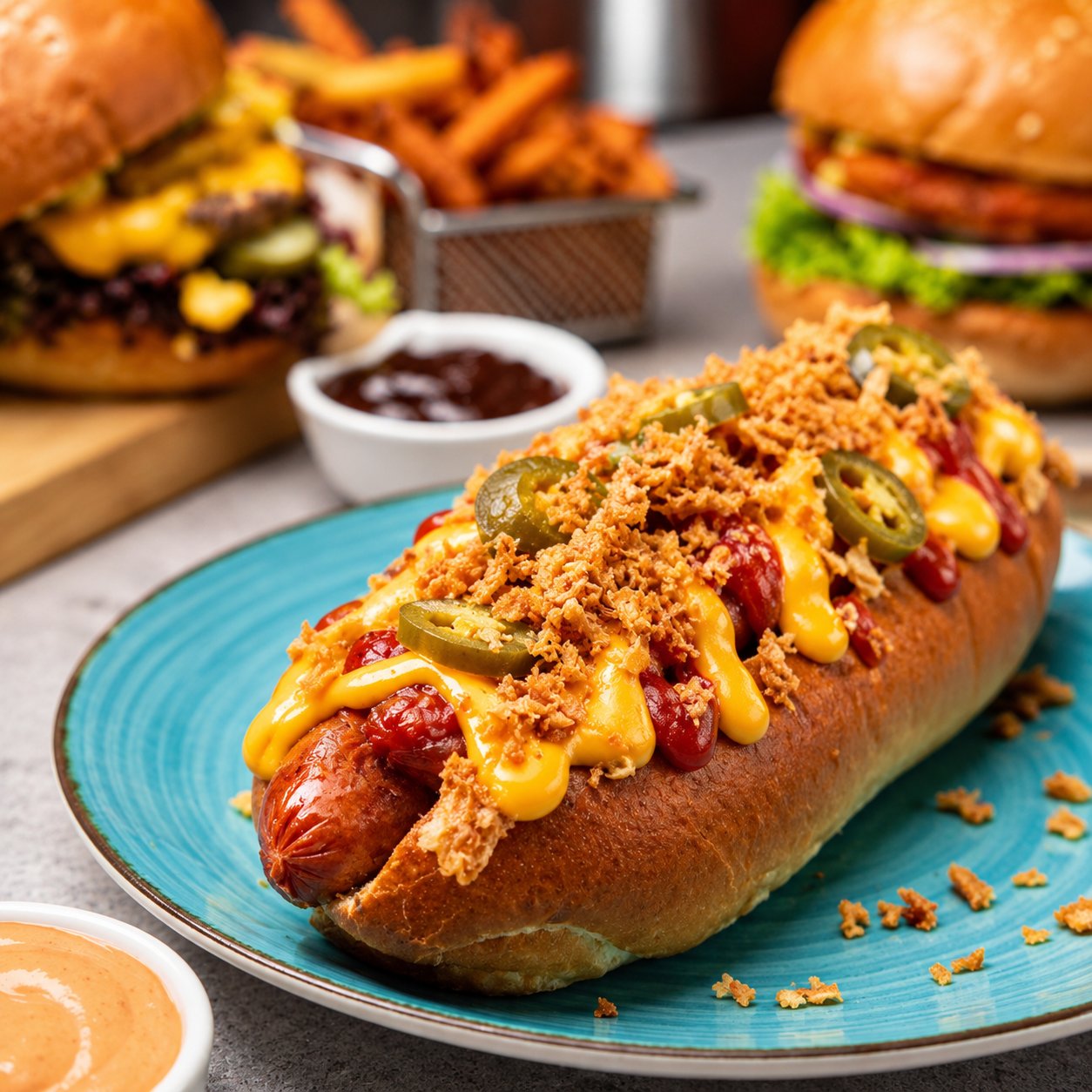 Hot Dogs bei Wip’s Soulfood